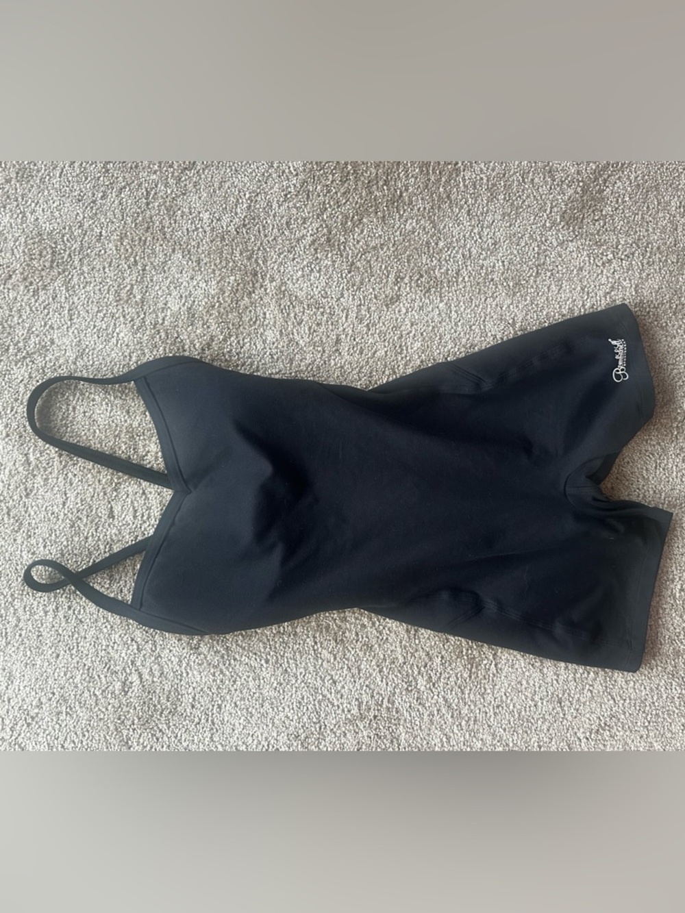 Bombshell Sportswear Black Athletic Jumpsuit Romper